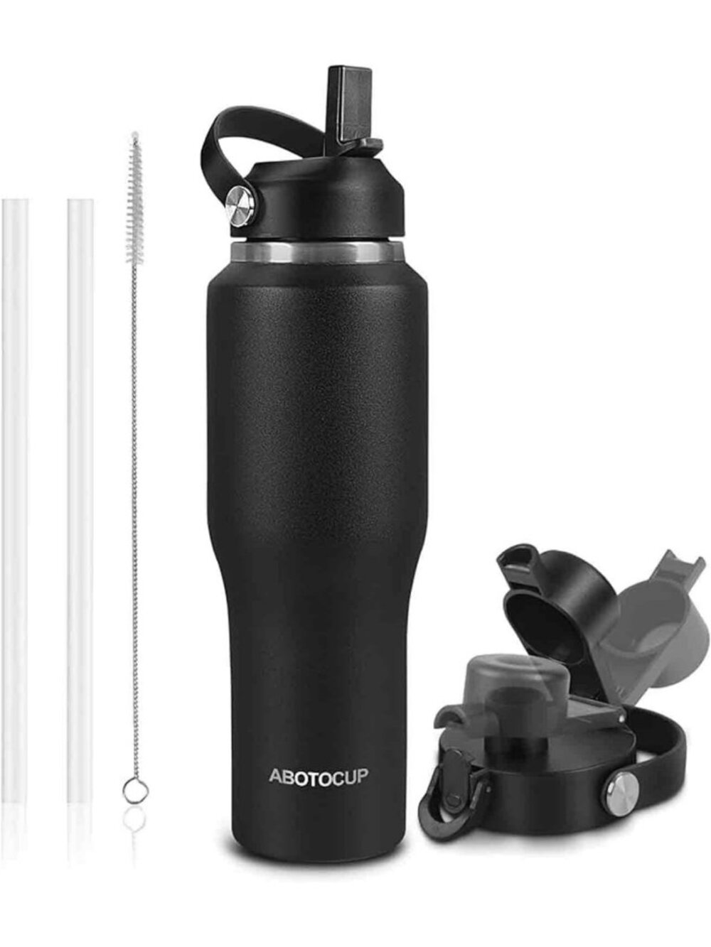 40oz Insulated Stainless Steel Water Bottle - Keeps Drinks Cold 24H & Hot 12H